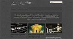Desktop Screenshot of jeannedemessieux.com